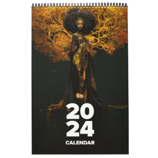 Schwarze Frauen feiern: Ein künstlerischer Kalende Kalender