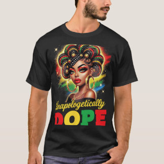 Schwarze Frauen nehmen Juneteenth ungeniert ein Sc T-Shirt