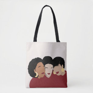 Schwarze Frauen, Schwesterfreunde, Schatten von Me Tasche