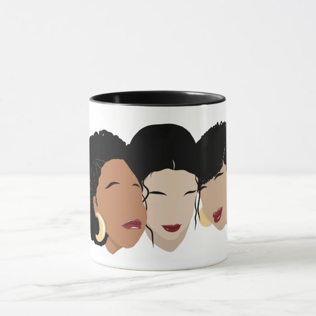 Schwarze Frauen, Schwesternfreunde Tasse (Zentrum)