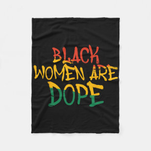 Schwarze Frauen sind Droge Schwarze Geschichte Mon Fleecedecke