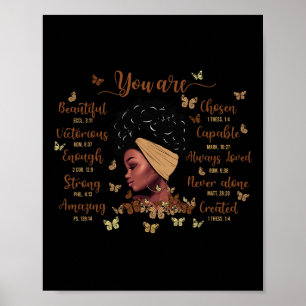 Schwarze Frauen Stolz Schwarze Geschichte Monat Me Poster