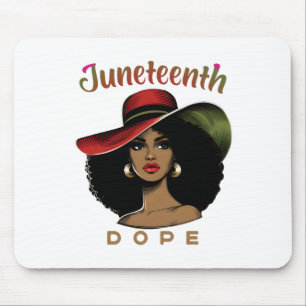 Schwarze Frauen unentschuldbar Medikamente Junetee Mousepad