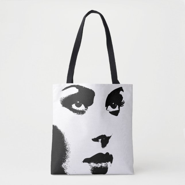 Schwarze Fraueneigenschaften Tasche (Vorderseite)