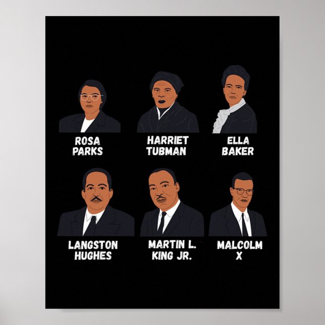 Schwarze Führer, die Afrikanisches Zeitalter der s Poster (Vorne)
