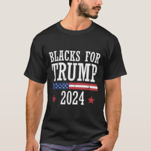 Schwarze für die Präsidentschaftswahl 2024 von Tru T-Shirt