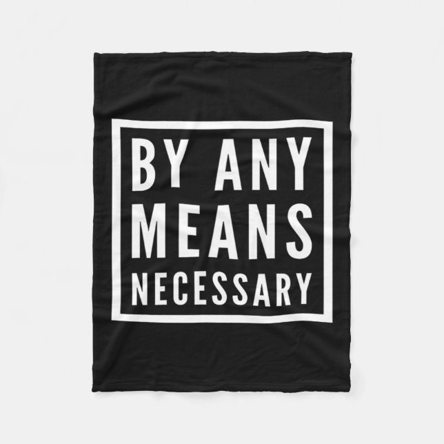 Schwarze Geschichte - auf jeden Fall - Malcolm Fleecedecke (Vorderseite)