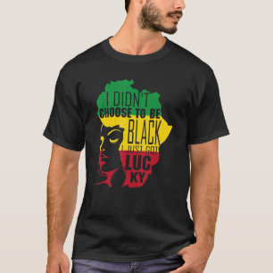 Schwarze Geschichte, die ich nicht als schwarz bes T-Shirt