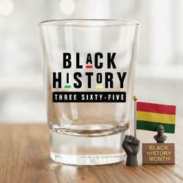 Schwarze Geschichte Drei Sechzig Fünf Retro 90er B Schnapsglas