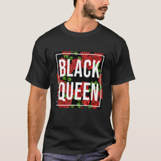 Schwarze Geschichte erzogen Melanin T-Shirt