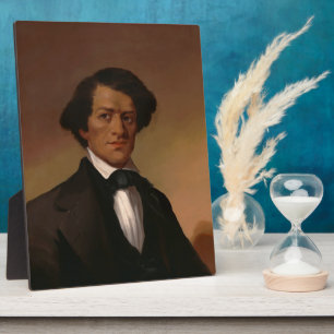 Schwarze Geschichte: Fred Douglass Bürgerrechte 18 Fotoplatte