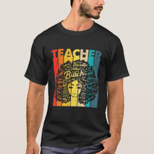 Schwarze Geschichte für Frauen in starkem Schwarz T-Shirt