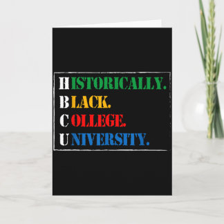 Schwarze Geschichte Hbcu Historisch Schwarze Hochs Karte
