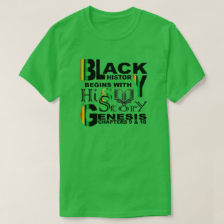 Schwarze Geschichte-HiSStory T-Shirt