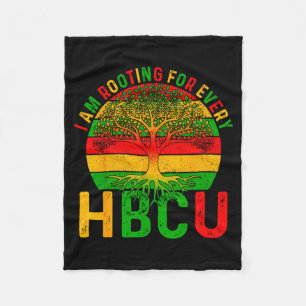 Schwarze Geschichte Ich Unterstütze Jeden Hbcu Man Fleecedecke