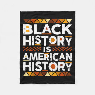 Schwarze Geschichte ist amerikanische Geschichte A Fleecedecke
