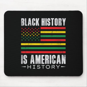 Schwarze Geschichte ist amerikanische Geschichte B Mousepad