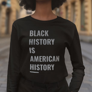Schwarze Geschichte ist die amerikanische Geschich Tri-Blend Shirt