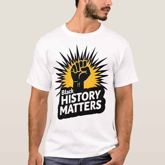 Schwarze Geschichte ist wichtig: Eine Feier der Wi T-Shirt (Vorderseite)