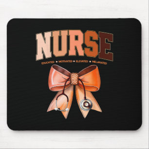 Schwarze Geschichte Krankenschwester Coquette Mela Mousepad
