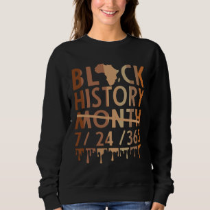 Schwarze Geschichte Monat 2022 Schwarze Geschichte Sweatshirt