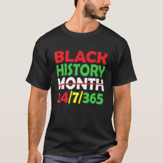 Schwarze Geschichte Monat 2022 Schwarze Geschichte T-Shirt