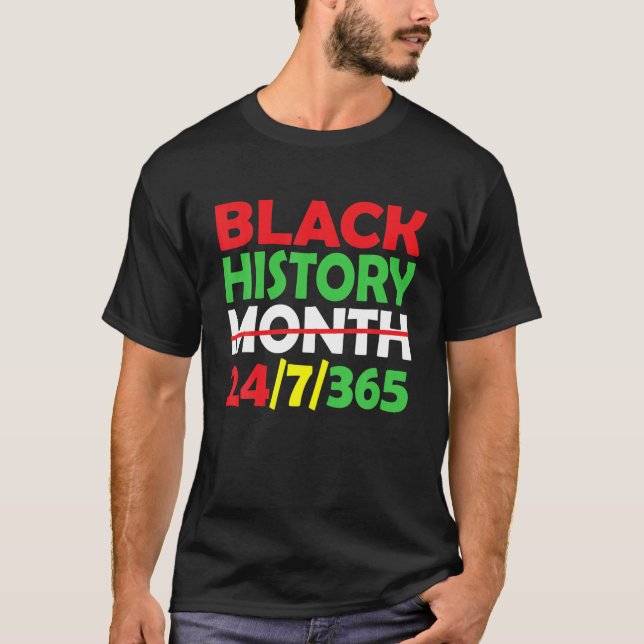 Schwarze Geschichte Monat 2022 Schwarze Geschichte T-Shirt (Vorderseite)