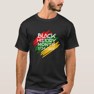 Schwarze Geschichte Monat 2022 Schwarze Geschichte T-Shirt