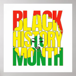 SCHWARZE GESCHICHTE MONAT 2024 POSTER