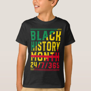 Schwarze Geschichte Monat 247365 Melanin Pride Afr T-Shirt