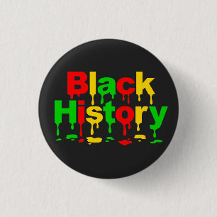 Schwarze Geschichte Monat Afrikanische Amerikaner Button