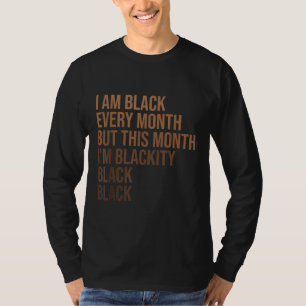 Schwarze Geschichte Monat Afrikanische Frau - Schw T-Shirt