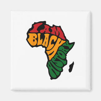 Schwarze Geschichte Monat Apparel Afrika Karte Ken Magnet