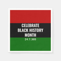 SCHWARZE GESCHICHTE MONAT | Celebrate | Red Black 