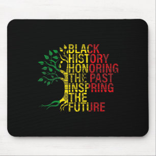 Schwarze Geschichte Monat Ehre Vergangenheit Inspi Mousepad