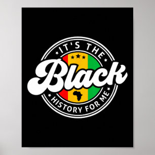 Schwarze Geschichte Monat Es ist die schwarze Gesc Poster