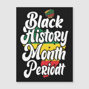 Schwarze Geschichte Monat Februar Melanin Sista Br Magnetkarte