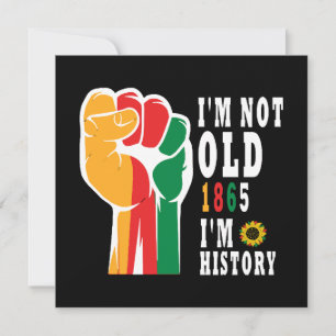 Schwarze Geschichte Monat feiern gemeinsam aufstei Einladung