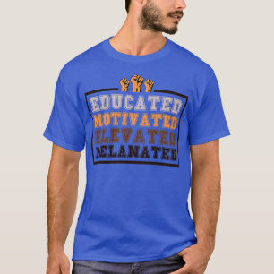Schwarze Geschichte Monat Geschenke für Lehrer T-Shirt