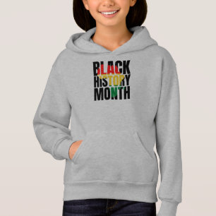 Schwarze Geschichte Monat Hoodie