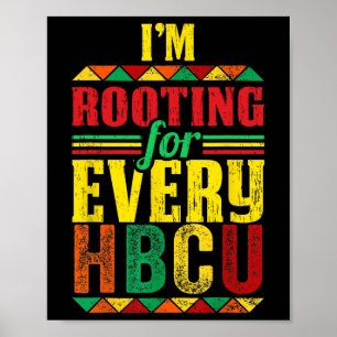 Schwarze Geschichte Monat ich bin Rooting für jede Poster