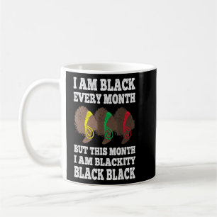 Schwarze Geschichte Monat ich bin schwarz jeden Mo Kaffeetasse