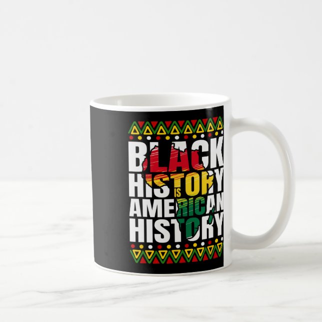 Schwarze Geschichte Monat Kulturerbe Kaffeetasse (Rechts)