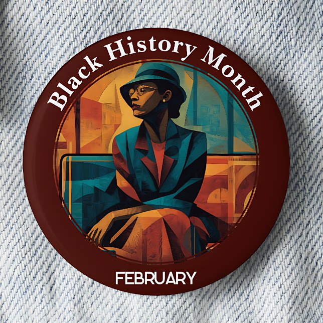 Schwarze Geschichte Monat Montgomery Bus Boykott P Button (Von Creator hochgeladen)