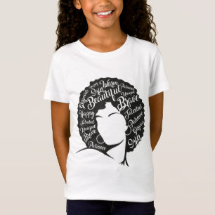 Schwarze Geschichte Monat Natürliche Haare Kunst,  T-Shirt