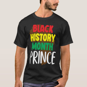 Schwarze Geschichte Monat Prinz Afrikanische Jugen T-Shirt