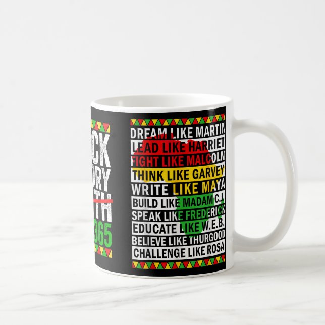 Schwarze Geschichte Monat Schwarze Geschichte Prob Kaffeetasse (Rechts)