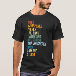 Schwarze Geschichte Monat starke schwarze Frau I b T-Shirt