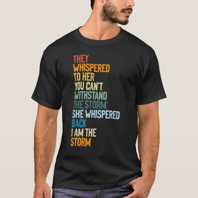 Schwarze Geschichte Monat starke schwarze Frau I b T-Shirt (Vorderseite)
