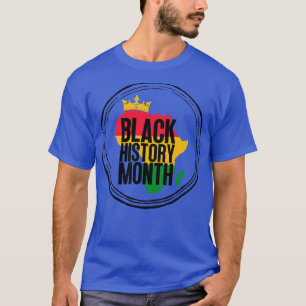 Schwarze Geschichte Monatskarte 12 T-Shirt